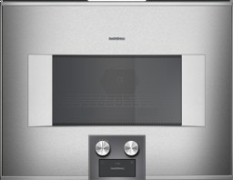 Zeige Details für Gaggenau Mikrowellen-Backofen BM454110 Serie 400 Edelstahl hinterlegte Vollglastür Rechtsanschlag Bedienung unten Bild von Gaggenau Mikrowellen-Backofen BM454110 Serie 400 Edelstahl hinterlegte Vollglastür Rechtsanschlag Bedienung unten