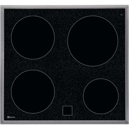 Bild von Electrolux GK56CN Glaskeramik-Kochfeld 55 cm, Chrom, 949596666