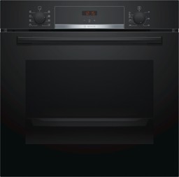 Zeige Details für Bosch HBA553BA0 Serie 4 Einbau-Backofen 60 x 60 cm Schwarz Bild von Bosch HBA553BA0 Serie 4 Einbau-Backofen 60 x 60 cm Schwarz