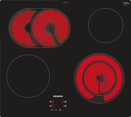Bild von Siemens EF601HNA2C iQ300 Elektrokochfeld 60 cm Kochfeld Herd gesteuert, Schwarz, flächenbündig (integriert)