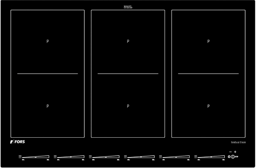 Zeige Details für FORS TIFS 866 FB Induktionskochfeld Bild von FORS TIFS 866 FB Induktionskochfeld