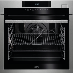 Bild von AEG BOGESKM Einbaubackofen 60x60 cm Multifunktionsofen Grill Chrom, 944187618