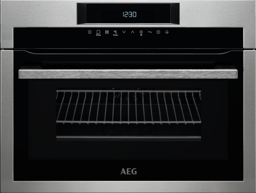 Zeige Details für AEG BO4GEMKM Einbaubackofen Compact 45 cm Multifunktionsofen Mikrowelle Grill Chrom, 944066660 Bild von AEG BO4GEMKM Einbaubackofen Compact 45 cm Multifunktionsofen Mikrowelle Grill Chrom, 944066660