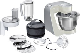 Zeige Details für Bosch MUM58L20 Küchenmaschine MUM5 1000 W Grau silber Bild von Bosch MUM58L20 Küchenmaschine MUM5 1000 W Grau silber