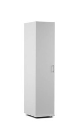 Bild von Adago Home WSCH207-45 Hochschrank weiss incl. 1 Regal und 1 Kleiderstange