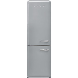 Zeige Details für Smeg FAB32LSV5 Kühlschrank 50's  Kühl-/Gefrierkombination RETRO STYLE SILBER No Frost freistehend Links Bild von Smeg FAB32LSV5 Kühlschrank 50's  Kühl-/Gefrierkombination RETRO STYLE SILBER No Frost freistehend Links