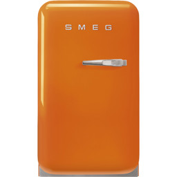 Zeige Details für Smeg FAB5LOR5 Kühlschrank 50's RETRO STYLE ORANGE freistehend links Bild von Smeg FAB5LOR5 Kühlschrank 50's RETRO STYLE ORANGE freistehend links