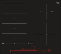 Bild von Bosch PXE601DC1E Serie 8 Induktionskochfeld 60 cm Schwarz, flächenbündig (integriert)