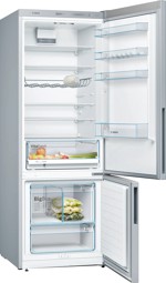 Zeige Details für Bosch KGV58VLEAS Serie 4 Freistehende Kühl-Gefrier-Kombination mit Gefrierbereich unten 191 x 70 cm Metall-Optik Bild von Bosch KGV58VLEAS Serie 4 Freistehende Kühl-Gefrier-Kombination mit Gefrierbereich unten 191 x 70 cm Metall-Optik