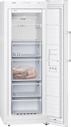 Zeige Details für Siemens GS29NVWEP iQ300 Freistehender Gefrierschrank 161 x 60 cm Weiss Bild von Siemens GS29NVWEP iQ300 Freistehender Gefrierschrank 161 x 60 cm Weiss