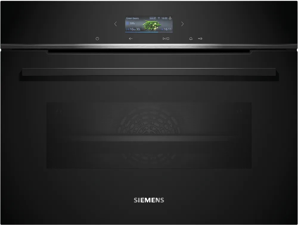 Bild von Siemens CB734G1B1 iQ700 Einbau Kompaktbackofen 60 x 45 cm, Schwarz
