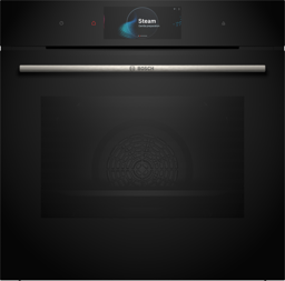 Zeige Details für Bosch HSG7584B1 Serie 8 Einbau Dampfbackofen 60 x 60 cm Schwarz Bild von Bosch HSG7584B1 Serie 8 Einbau Dampfbackofen 60 x 60 cm Schwarz