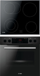 Zeige Details für FORS FCHD 6042 N Kochherd mit Backofen und Glaskeramik-Kochfeld Schwarz Bild von FORS FCHD 6042 N Kochherd mit Backofen und Glaskeramik-Kochfeld Schwarz