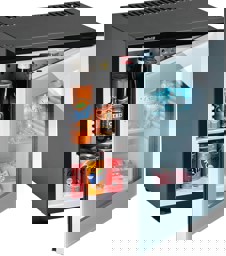 Zeige Details für FORS K 20 ECOSMART PV Minibar Smart System Bandung links, wechselbar Schwarz Bild von FORS K 20 ECOSMART PV Minibar Smart System Bandung links, wechselbar Schwarz