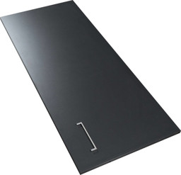 Zeige Details für FORS WFR10-6B M 1 Tür-Holzfront schwarz mit 1 Edelstahl-Türgriff 10/6  Schwarz Bild von FORS WFR10-6B M 1 Tür-Holzfront schwarz mit 1 Edelstahl-Türgriff 10/6  Schwarz