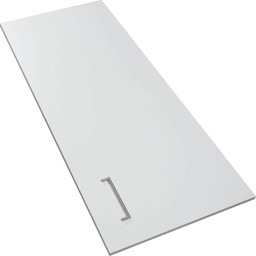 Zeige Details für FORS WFR10-6W M 1 Tür-Holzfront weiss mit 1 Edelstahl-Türgriff 10/6   Bild von FORS WFR10-6W M 1 Tür-Holzfront weiss mit 1 Edelstahl-Türgriff 10/6