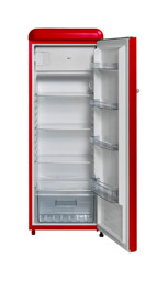 Zeige Details für SIBIR Oldtimer OT 23010 FR Kühlschrank mit Gefrierfach Mangorot rechts Bild von SIBIR Oldtimer OT 23010 FR Kühlschrank mit Gefrierfach Mangorot rechts