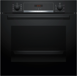 Zeige Details für Bosch HBA514BB3 Serie 4, Einbau-Backofen, 60 x 60 cm, Schwarz Bild von Bosch HBA514BB3 Serie 4, Einbau-Backofen, 60 x 60 cm, Schwarz