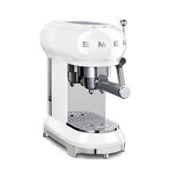 Zeige Details für SMEG ECF01WHEU Espressomaschine mit Siebträger weiss 50'Style Bild von SMEG ECF01WHEU Espressomaschine mit Siebträger weiss 50'Style