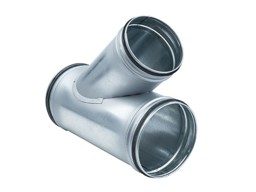 Zeige Details für Wesco AZ 45º ø 150/125 mm, Abzweigstück, 4000424 Bild von Wesco AZ 45º ø 150/125 mm, Abzweigstück, 4000424