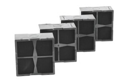 Zeige Details für Wesco Aktivkohlefilter WKA 101x101x51mm, Set à 4 Stück, 4010916 Bild von Wesco Aktivkohlefilter WKA 101x101x51mm, Set à 4 Stück, 4010916