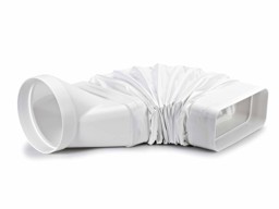 Zeige Details für Wesco Umlenkbogen Flex Typ 89 K -ø, Kunststoff, waagrecht bis zu 90°, flach, 4011347 Bild von Wesco Umlenkbogen Flex Typ 89 K -ø, Kunststoff, waagrecht bis zu 90°, flach, 4011347
