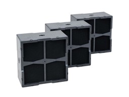 Zeige Details für Wesco Aktivkohlefilter WKA 101 x101 x 51 mm, Set à 3 Stück passend zu Piana Start, 4012500 Bild von Wesco Aktivkohlefilter WKA 101 x101 x 51 mm, Set à 3 Stück passend zu Piana Start, 4012500