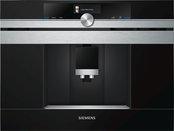 Bild von Siemens CT636LES6 iQ700 Einbau-Kaffeevollautomat Edelstahl
