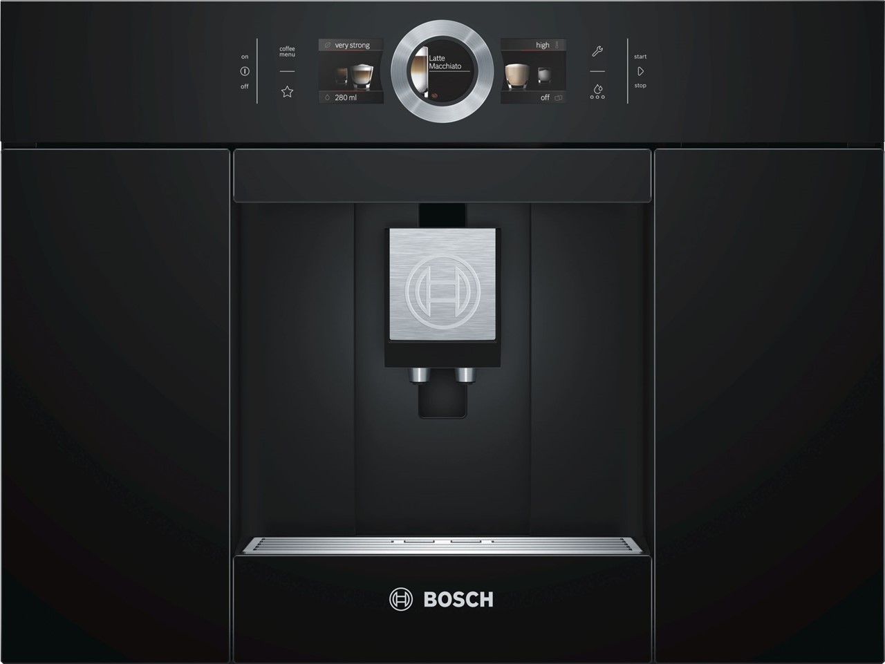 Bild von Bosch CTL636EB6 Serie 8 Einbau-Kaffeevollautomat Schwarz