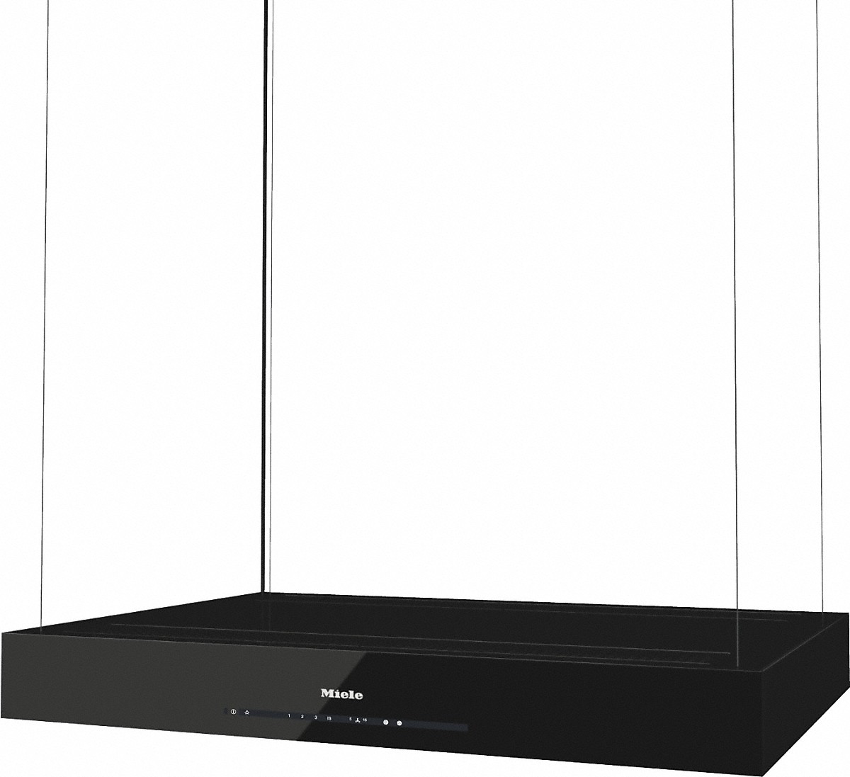 Bild von MIELE DA 6708 D SW Aura Edition 6000 Insel-Dunstabzugshaube, 10842880