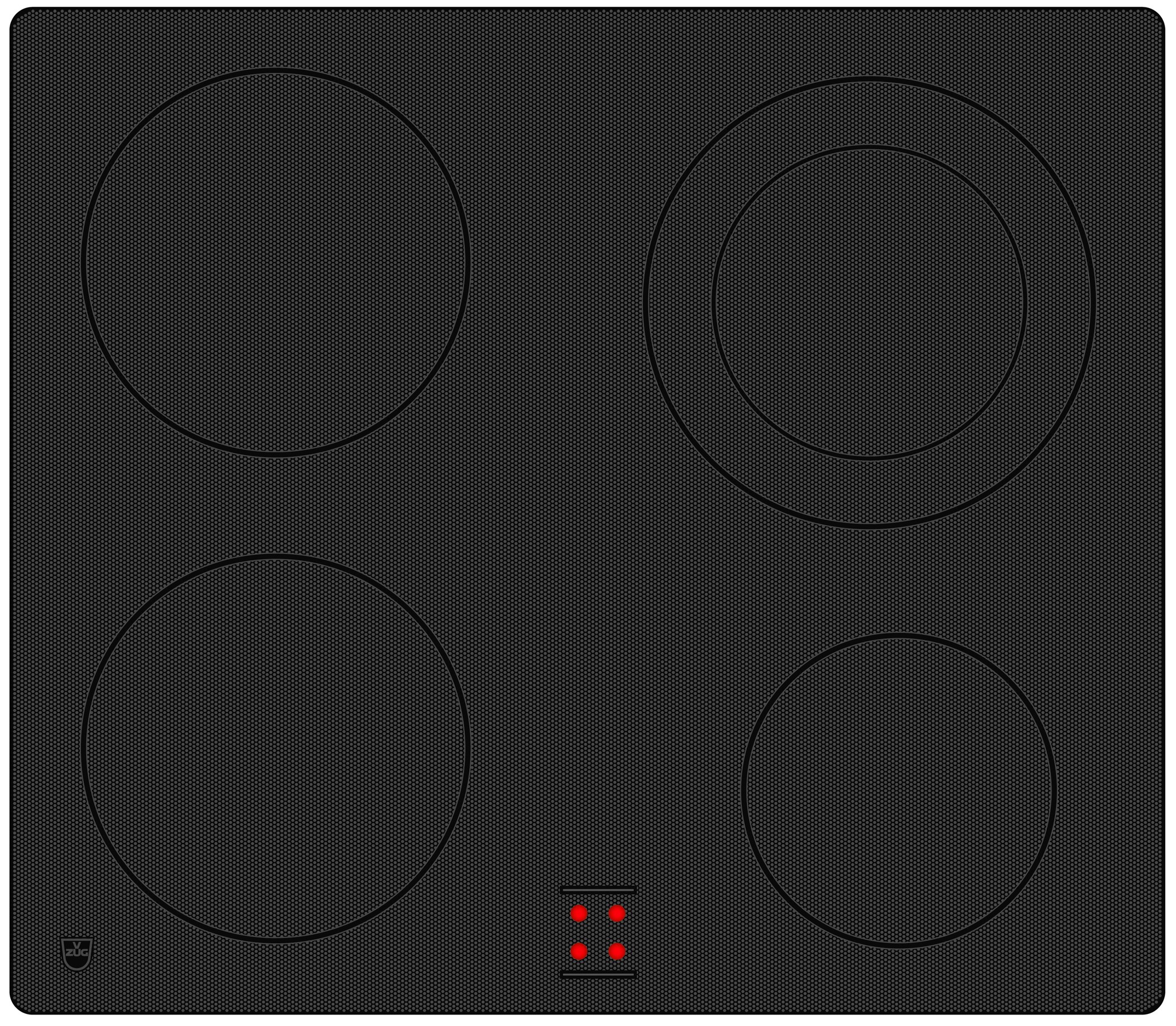 Bild von V-ZUG Glaskeramikkochfeld GK42HF, 3106500402