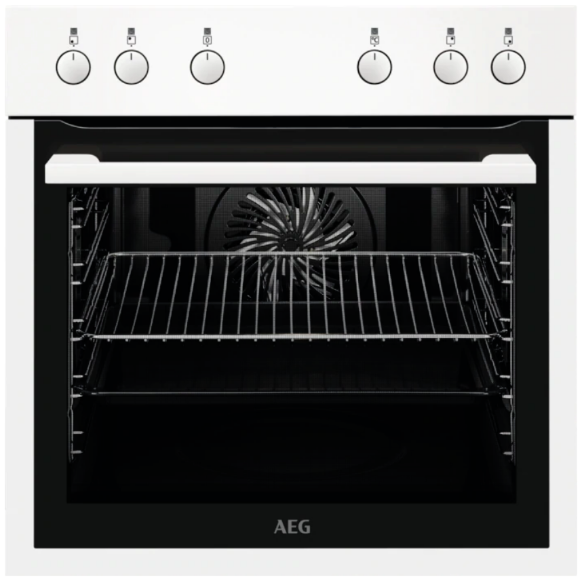 Bild von AEG EHBW Einbaubackofen 60x60 cm Weiss, 940321236