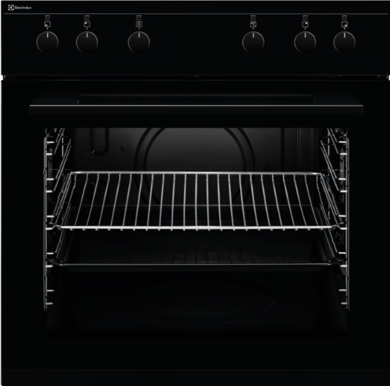 Bild von Electrolux EH6K10SW Einbauherd EURO Multifunktions-Ofen Schwarz, 948533564