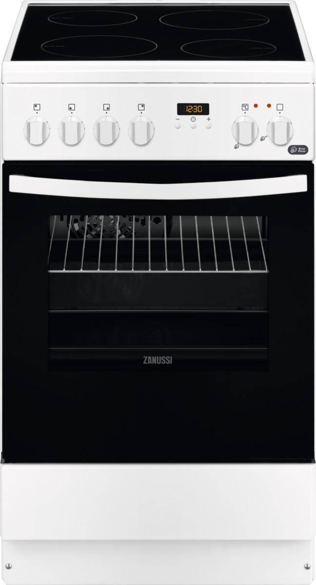 Bild von Zanussi ZCV55321WA Standherd Freistehend U Unten Energieeffizienz A Weiss 