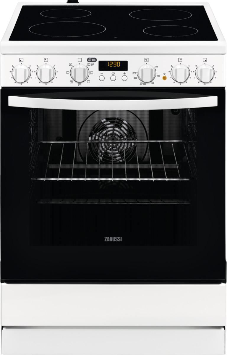 Bild von Zanussi ZCV65021W2 Standherd Freistehend U Unten Energieeffizienz A Weiss 
