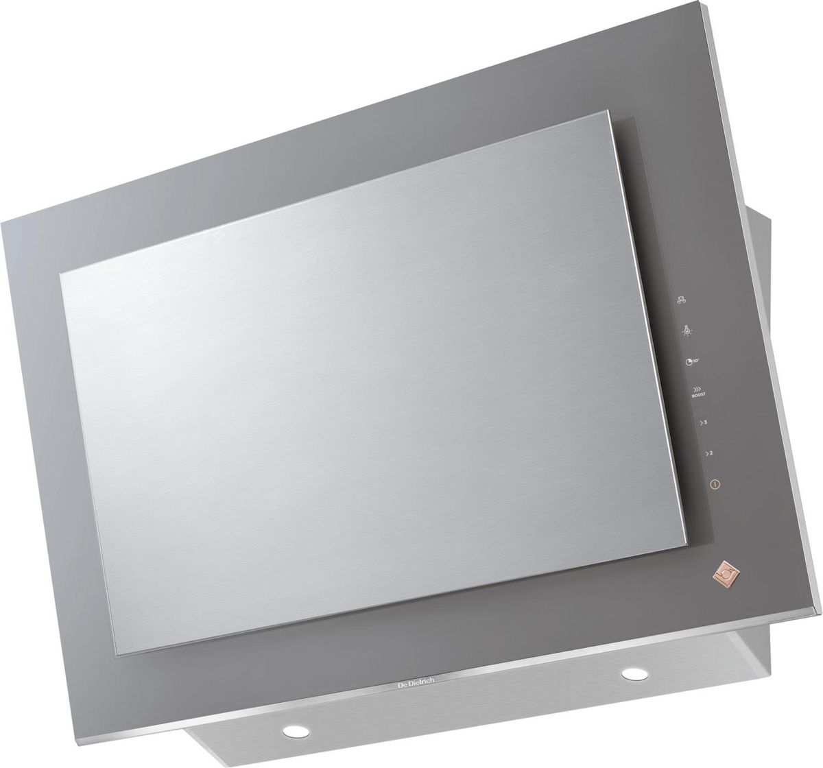 Bild von De Dietrich DHV 7962 G Dunstabzugshaube 90 cm Grau 