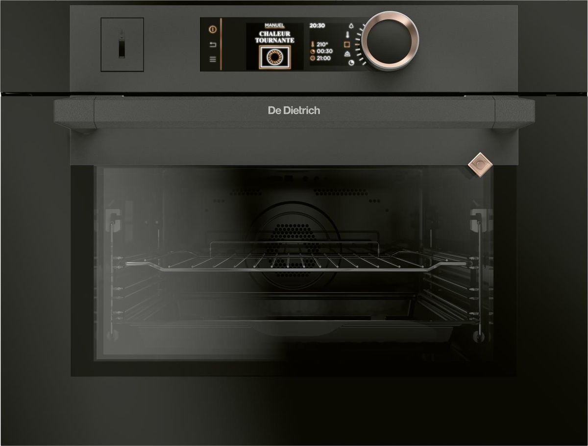 Bild von De Dietrich DKR 7580 A Combisteam Anthrazit EURO-Norm 