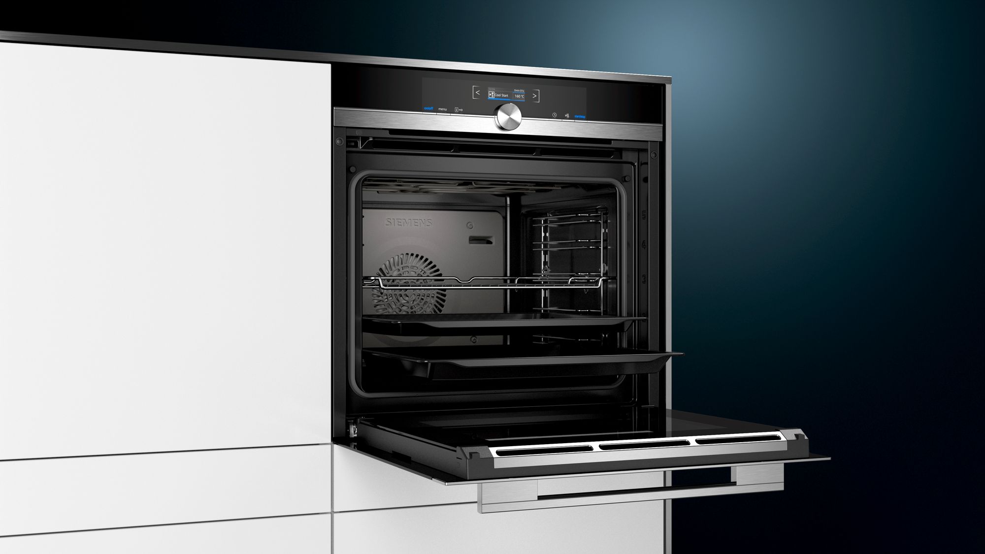 Siemens Einbaubackofen Edelstahl, HB634GBS1Silvertech GmbH