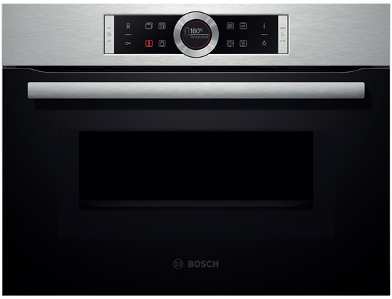 Bild von Bosch CMG633BS1 Serie 8 Einbau-Kompaktbackofen mit Mikrowellenfunktion 60 x 45 cm Edelstahl