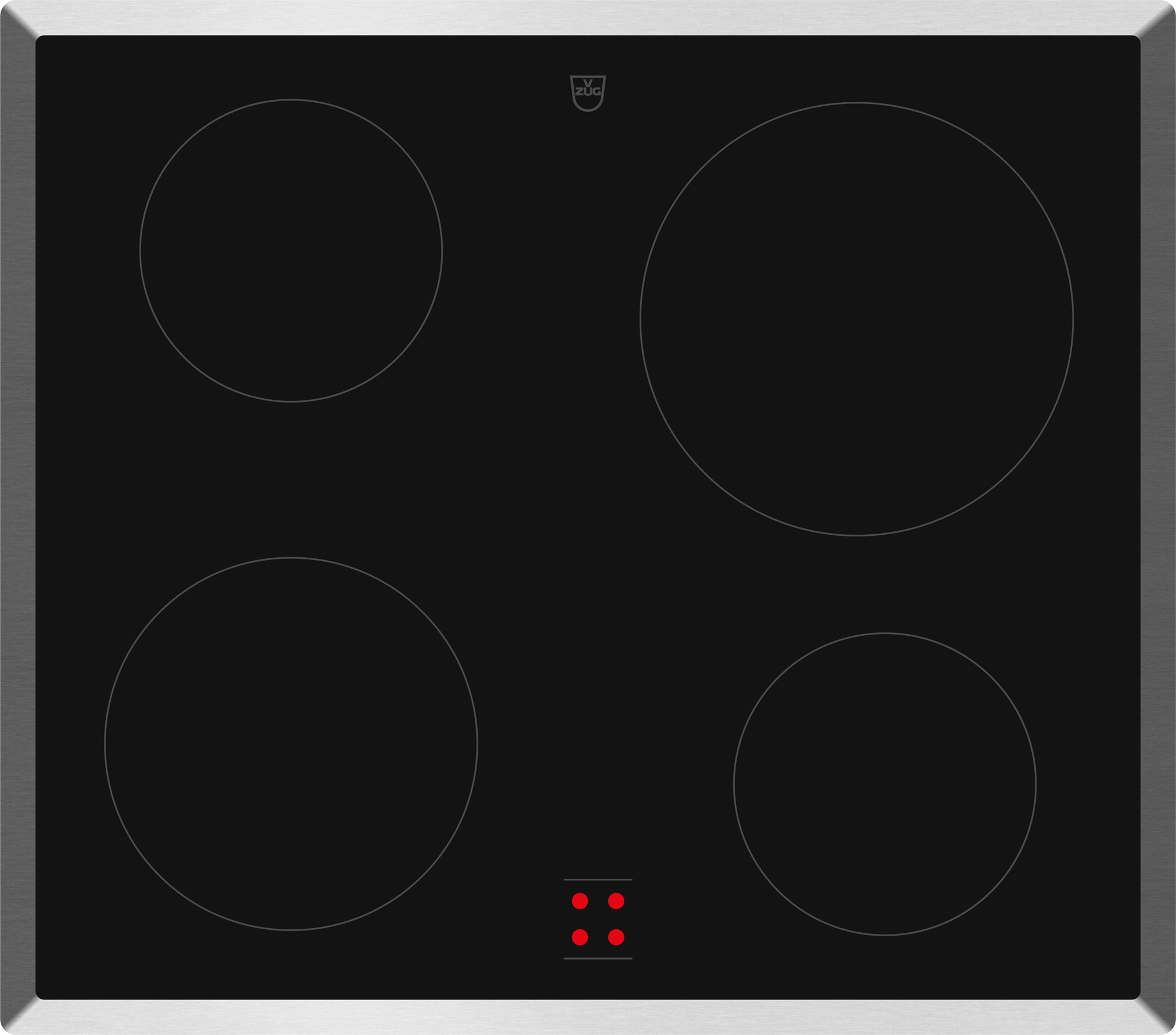 Bild von V-ZUG Glaskeramikkochfeld CookTop V400, 3111800001