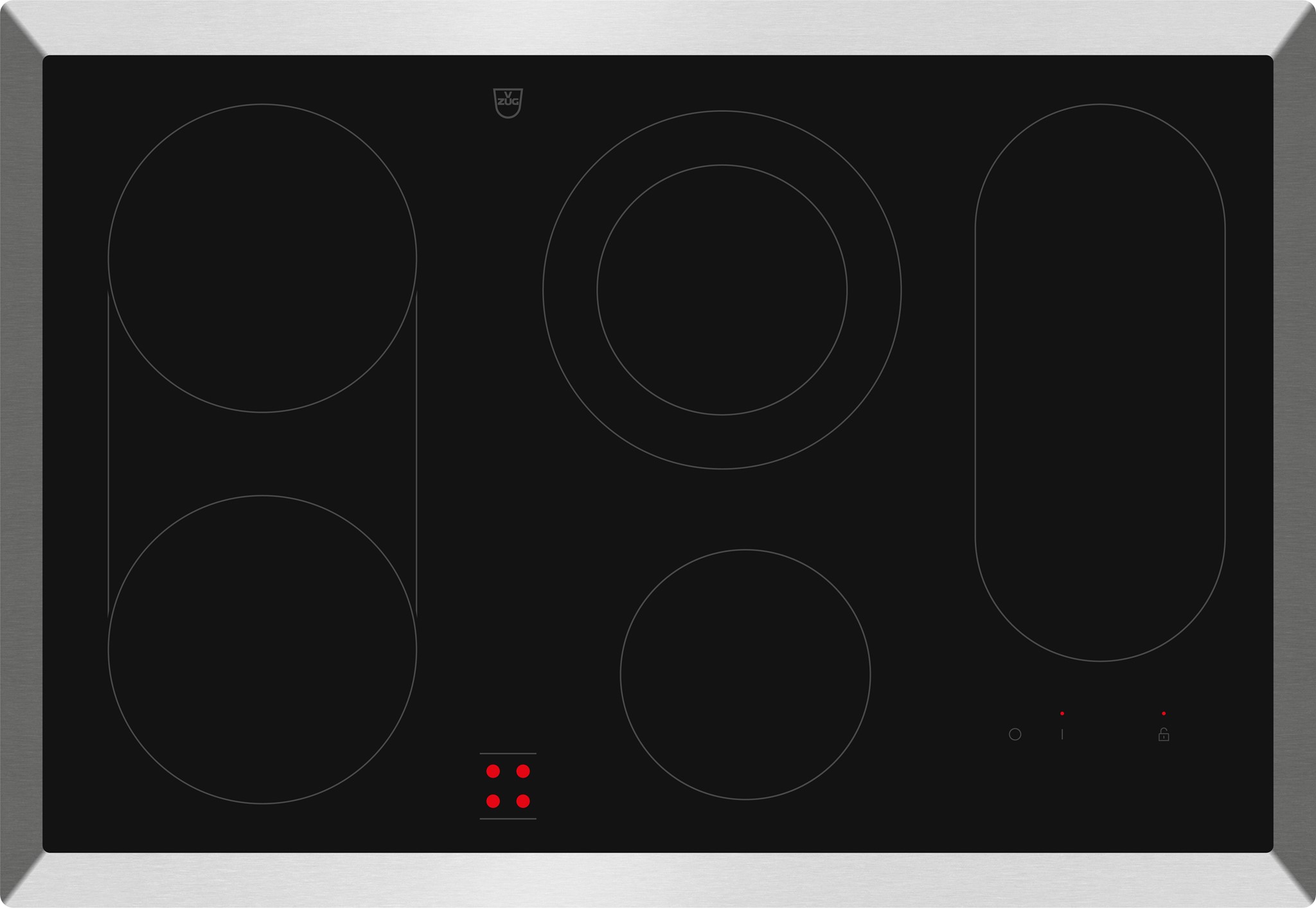 Bild von V-ZUG Glaskeramikkochfeld CookTop V600, 3112000002