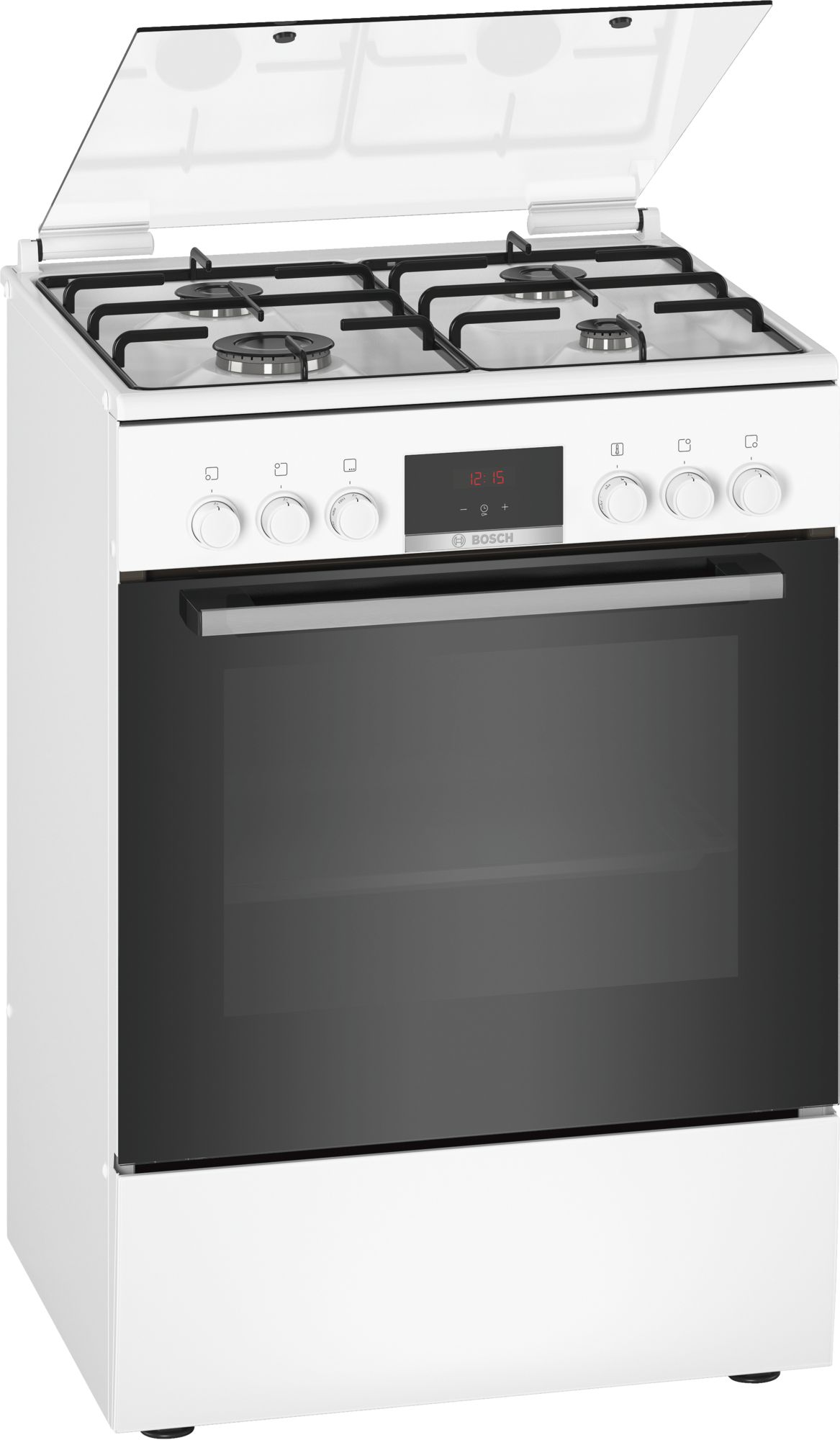 Bild von Bosch HXN390D20 Serie 4 Freistehender Gas Elektro Herd Weiss