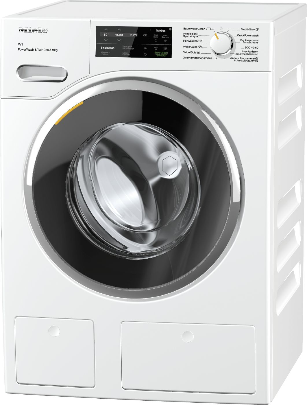 Bild von MIELE WWI 800-60 CH RE Waschmaschine PWash&TDos&9kg, 11348230