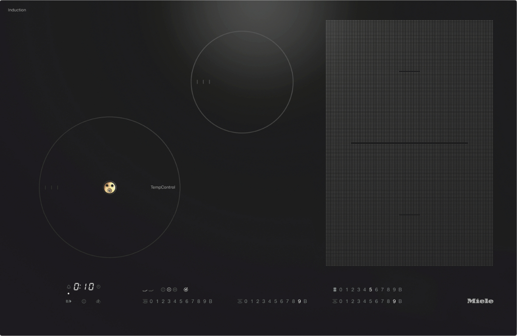 Bild von MIELE KM 7879 FL Induktionskochfeld schwarz, 11512150
