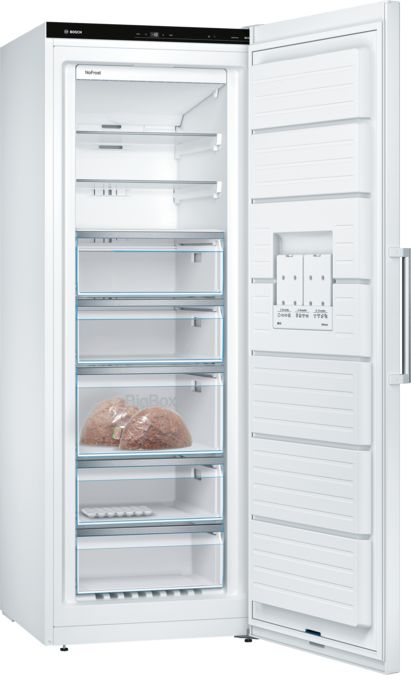 Bosch Serie | 6 Freistehender Gefrierschrank191 x 70 cm Weiss GSN58AWEP ...