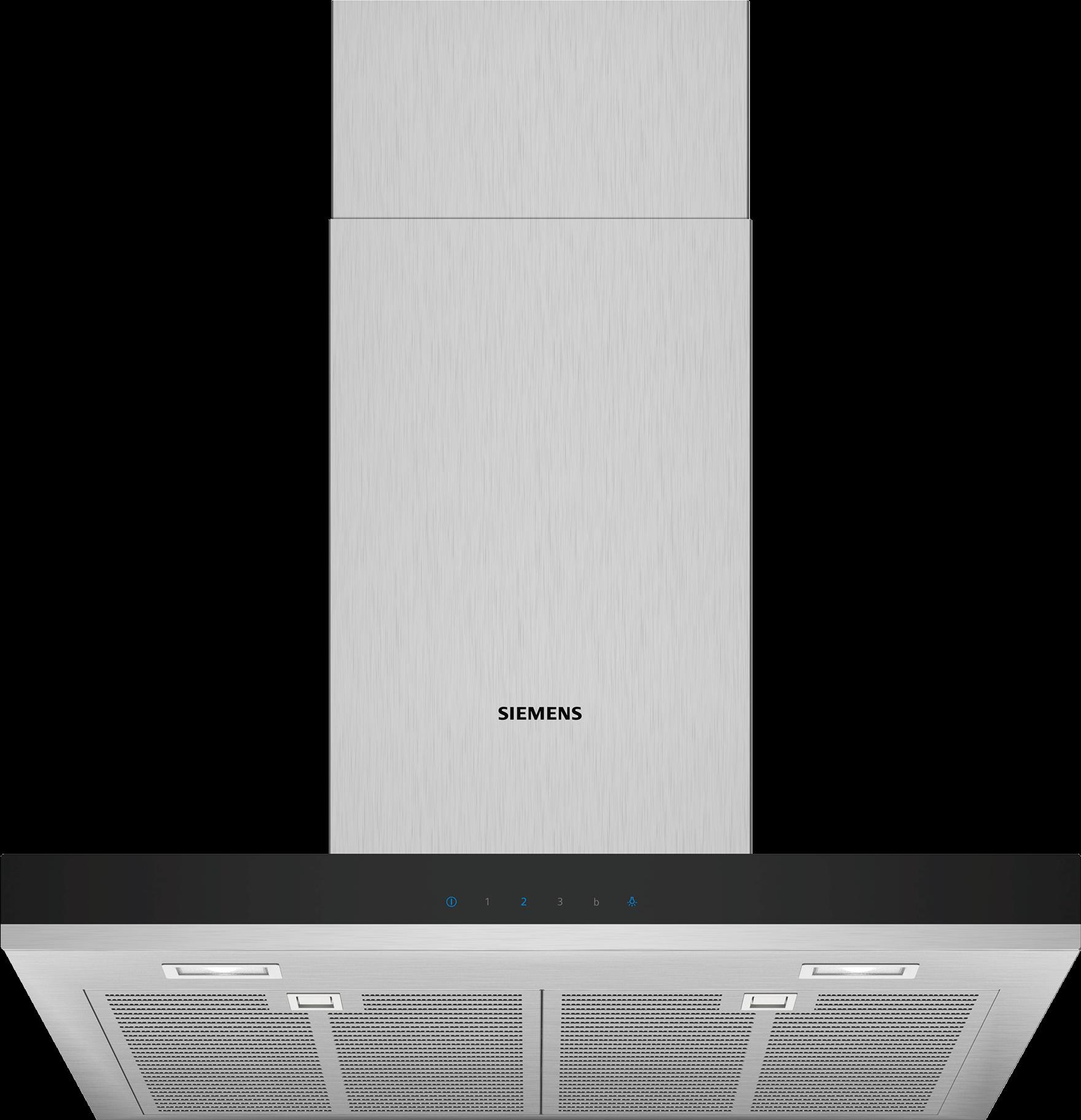 Bild von Siemens iQ300 Wandhaube 60 cm Edelstahl, LC67BHM50