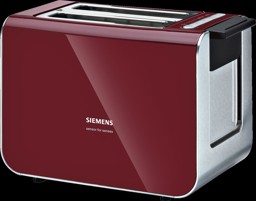 Bild von Siemens Kompakt Toaster sensor for senses rot, TT86104