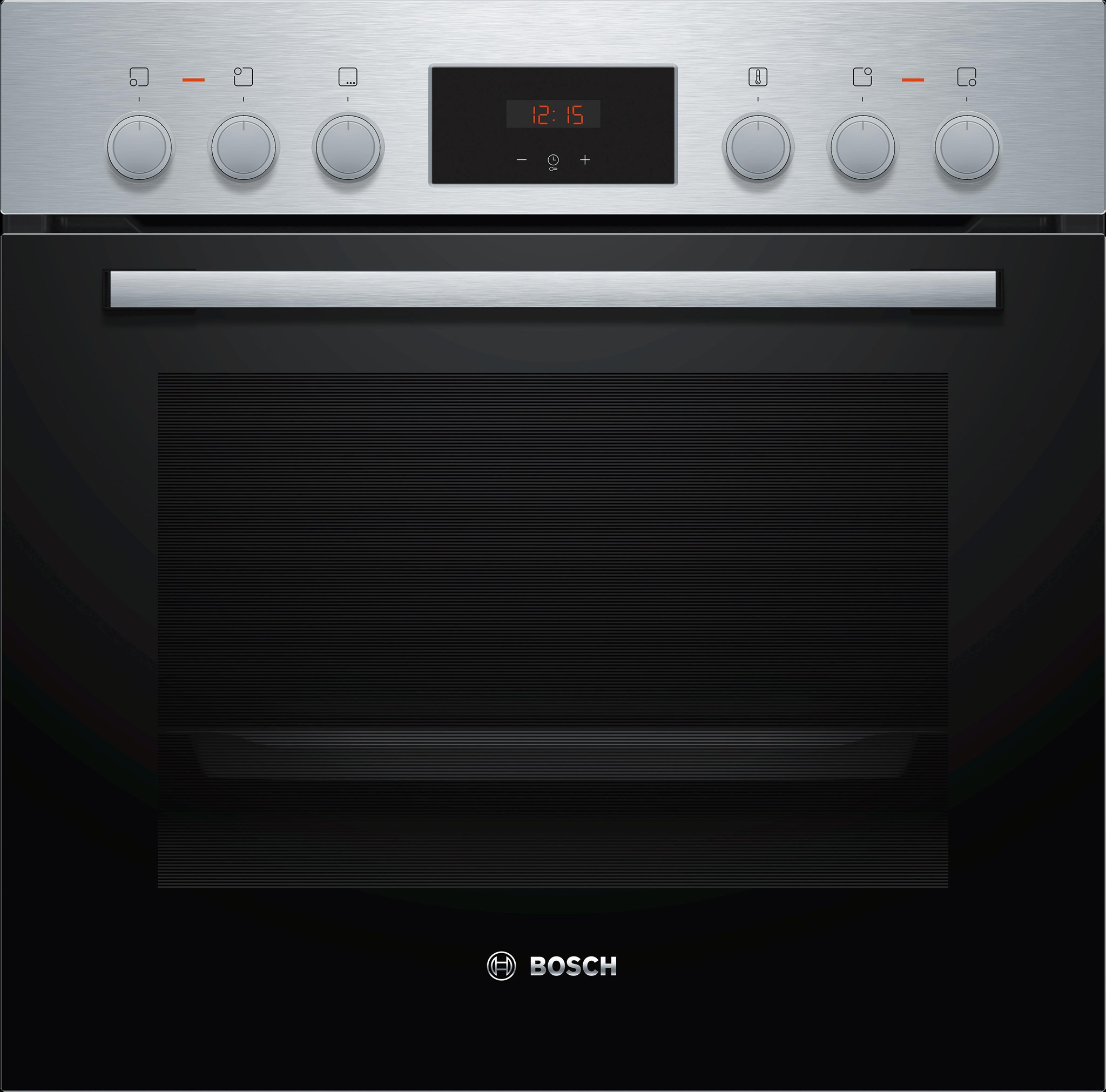 Bild von Bosch HEF113BS0 & NKE645GA1E Set Einbauherd Edelstahl + Elektrokochfeld 60 cm