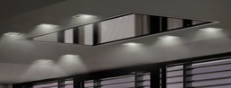 Bild von WESCO Deckenhaube schwarz Glas weiss Deckenhaube FVR 5-60