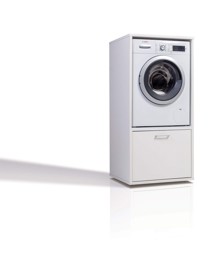 Bild von ADAGO Home WSCS146 Waschmaschinenschrank, 145 cm hoch, WSCS146